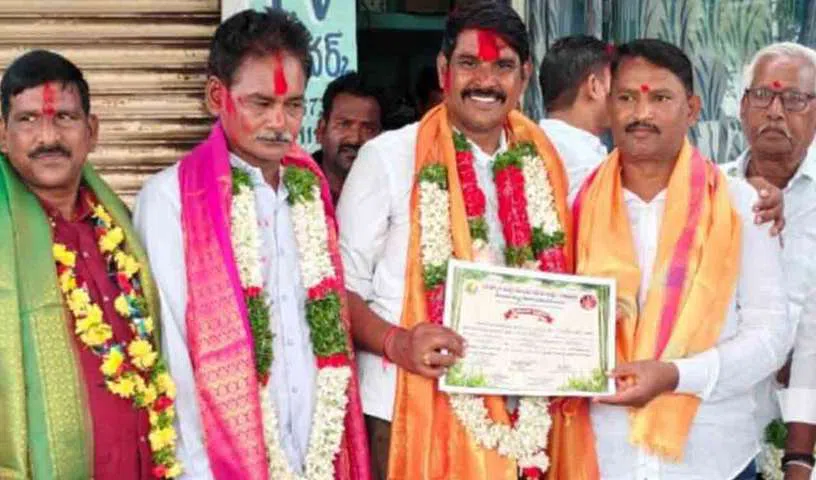జగిత్యాల పట్టణ మేదరి సంఘం నూతన అధ్యక్షుడిగా చింత రమేష్..