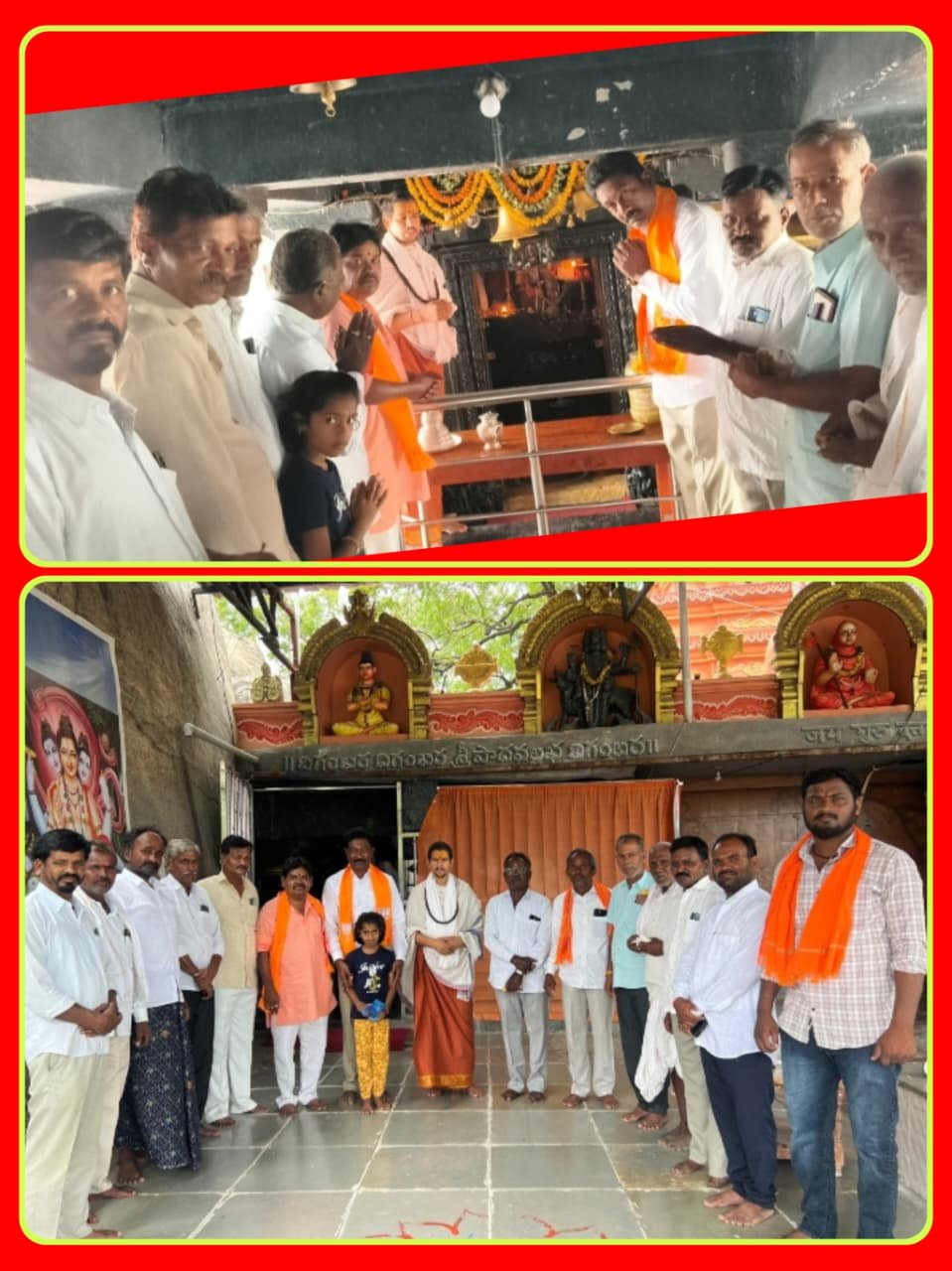 ప్రధాని నరేంద్ర మోడీ 12 సంవత్సరాల పాలన సందర్భంగా దత్తాత్రేయ మందిరంలో ప్రత్యేక పూజలు 